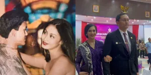 Foto-foto Perjalanan Asmara Diah Permatasari dan Suami, Mulai dari Pacaran Hingga Punya Dua Anak