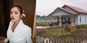Foto-foto Rumah Siti Badriah sebelum Menikah dengan Krisjiana Baharudin, Dikelilingi Sawah serta Jauh dari Kesan Mewah