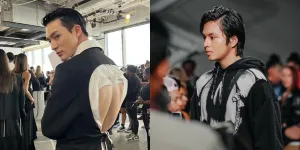 Foto Perbandingan Gaya Jeno NCT dan Angga Yunanda Sama-Sama Jadi Model di NYFW, Idola Cewe-Cewe Masa Kini!