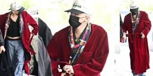 Gaya Airport Fashion G-Dragon Kembali Jadi Sorotan, Pakai Bathrobe ke Bandara