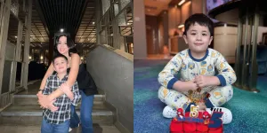Gemes Banget! Foto-foto Abizard Kavin Suseno Anak Pertama Selvi Kitty dan Rangga Ilham