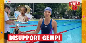 Gisella Anastasia Ikut Cabor Renang Di TOSI 2, Dapat Support Gempi Dari Pinggir Kolam