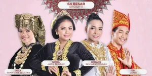 Grup 11 Top 64: Ninda Tertinggi , Mita Duta Provinsi Sumatera Selatan Tersenggol