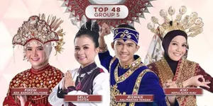 Grup 5 Top 48 LIDA 2019: Riswan Duta Kalimantan Tengah Tersenggol