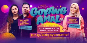 Hari Ini Pukul 19.00 wib KapanLagi Goyang Amal Bareng Selfi LIDA, Rara LIDA dan Adibal Sahrul!