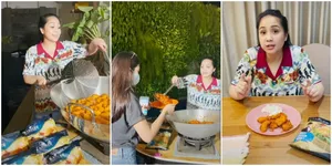 Heboh Nagita Slavina Masak Nugget Balado, Sederet Artis Recook Menu Viral ini