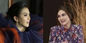 Heboh! Syahrini dan Luna Maya Sepanggung Bareng di Shopee Ramadan TV Show