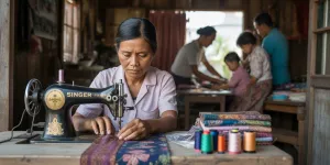 Hobi Menjahit Jadi Penyelamat Ekonomi Keluarga di Tengah Tekanan Keuangan 2026