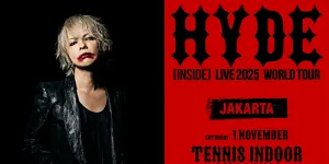 HYDE Vokalis L'Arc~en~Ciel Bakal Gelar Konser Tunggal di Indonesia, Simak Jadwal dan Harga Tiketnya di Sini