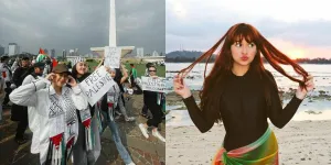 Ikut Gerakan Bela Palestina di Monas, Rebecca Klopper Malah Disebut Fomo Sama Netizen - Begini Tanggapannya!
