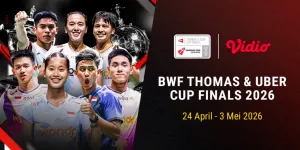 Indonesia Siap Bangkit di Thomas & Uber Cup Finals 2026, Tayang Eksklusif di Vidio