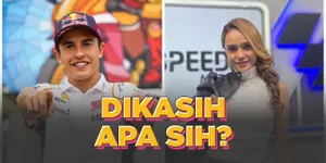 Ini yang Diberikan Marc Marquez kepada Angie Ang di Sirkuit Mandalika