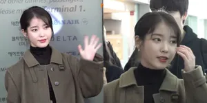 IU Tiba di Indonesia, Dijaga Ketat Security - Tetap Ramah Setelah Berjam-Jam Terbang