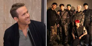 Jadi Bintang Tamu di 'Running Man', Ryan Reynolds Mengaku Punya Tato EXO