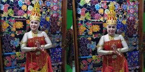 Tampil di Atas Panggung, Elvy Sukaesih Dandan Jadi Putri Ken Dedes