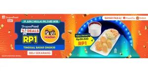 Jangan Lewatkan! Menu HokBen Mulai Rp1 Cuma Hari Ini di ShopeeFood Deals