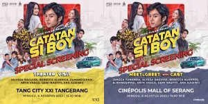 Jangan Sampai Ketinggalan! Intip Jadwal Meet and Greet Para Cast dan Juga Special Screening 'CATATAN SI BOY 2023'