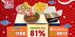 Jelajah Rasa Nusantara di 17.8 Festival, ShopeeFood Hadirkan Cerita Merchant Lokal dan Promo Mulai Rp17