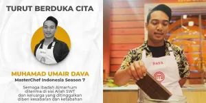 Kabar Duka, Dava MasterChef Indonesia Season 7 Meninggal Dunia - Ini Penyebabnya