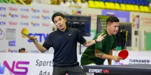 Kalah di Pertandingan Tenis Meja Ganda Putra TOSI Season 2, Desta: Nyari Fun Aja