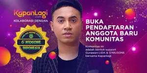 Kapanlagi Berkolaborasi dengan Gniusone Membuka Pendaftaran Anggota Baru Fans Gunawan LIDA, Yuk Gabung!