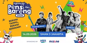 KapanLagi Pensi Bareng 2026 Resmi Dimulai, SMAN 3 Jakarta Jadi Sekolah Pertama yang Disambangi
