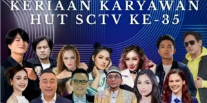Karyawan SCTV Rayakan HUT Ke-35 dengan Karnaval dan Permainan Seru di SCTV Tower