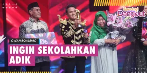 Keluar Sebagai Juara D'Academy 6, Owan Boalemo Ingin Menyekolahkan Adik