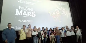 Kemenekraf Puji 'PELANGI DI MARS', Sebut Sineas Lokal Mampu Hadirkan Karya Sci-Fi Berstandar Global