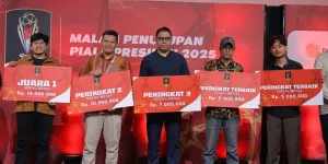 KLY Sports Gemilang, Raih 3 Gelar Juara di Malam Penghargaan Piala Presiden 2025
