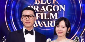 Kompak! Hyun Bin dan Son Ye Jin Raih Penghargaan Bersama di Blue Dragon Awards 2025