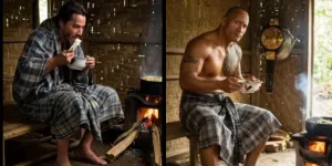 Konten Kreator Ini Bikin AI Aktor Dunia Lebaran di Kampung Halaman, Ada The Rock sampai CR7