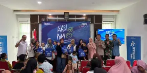 Lakukan Aksi Nyata Cegah Stunting, PNM Cabang Banyuwangi Berikan Imunisasi Gratis dan Paket Gizi di 8 Titik Wilayah