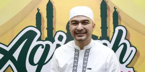 Lama Tak Terlihat di Layar Kaca, David Chalik Hadiri Acara Aqiqah Massal
