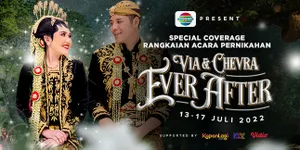 Link Streaming Resepsi Via Vallen dan Chevra Yolandi Sabtu 16 Juli pkl. 18.30 wib Bisa Kamu Tonton di Sini