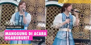 Lokal Banget! Matsui Jurina eks SKE4B Manggung di Acara Ramadan di Mall