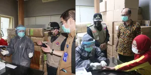 Manajemen dan Buruh Pabrik HM Sampoerna di Malang Lakukan Rapid Test Covid-19