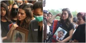 Masih Sangat Berduka, Manajer Sebut Marsha Aruan Sering Nangis Apabila Ditanya Soal Ayahnya