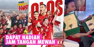 Menang Lawan China 1-0, Timnas Indonesia Dapat Hadiah Jam Tangan Mewah Dari Prabowo Subianto