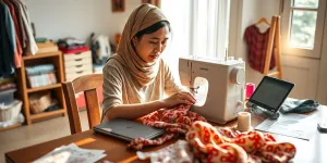 Panduan Menjahit Rumahan, Rahasia Pakaian Keluarga Tanpa Belanja Fashion Mahal