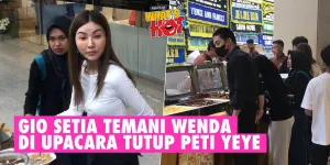 Momen Giorgino Antonio Setia Temani Sarwendah Di Upacara Tutup Peti Mendiang Yeye