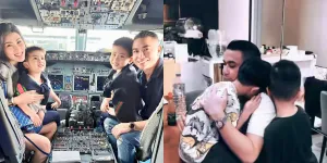 Momen Haru Anak-anak Anggi Pratama Tak Mau Ditinggal Bekerja Pasca Kepergian Stevie Agnecya, Sekarang Tinggal Bertiga Saja