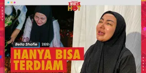 Momen Haru Bella Shofie Pertama Kali Ziarah Ke Makam Mama, Terdiam Lemas - Menangis Histeris