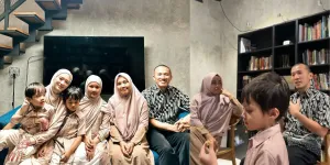 Momen Inara Rusli Sowan ke Rumah Ustaz Felix Siauw dan Ummu Alila, Terima Banyak Buku Bacaan Sejarah Islam