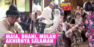 Momen Keluarga Dhani & Maia Saling Bersalaman, Termasuk Safeea & Ali Cium Tangan Bunda