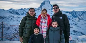 Momen Lucu Ashanty Liburan di Swiss, Kaget Disangka Sarah Menzel