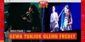 Momen Tersedih Di Konser 25 Tahun Glenn Fredly, Gewa Tunjuk Ayah Versi Hologram