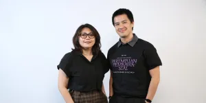 Main Bareng di Film PEREMPUAN PEMBAWA SIAL, Morgan Oey Kagumi Didik Nini Thowok
