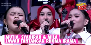Mutia, Syaqirah, Mila DA 7 Bikin Haji Rhoma Irama Terhanyut Saat Ditantang Bawakan 3 Lagu Ini #da7