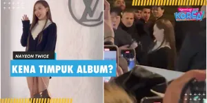 Nayeon TWICE Kena Timpuk Album Saat Hadiri Paris Fashion Week 2024